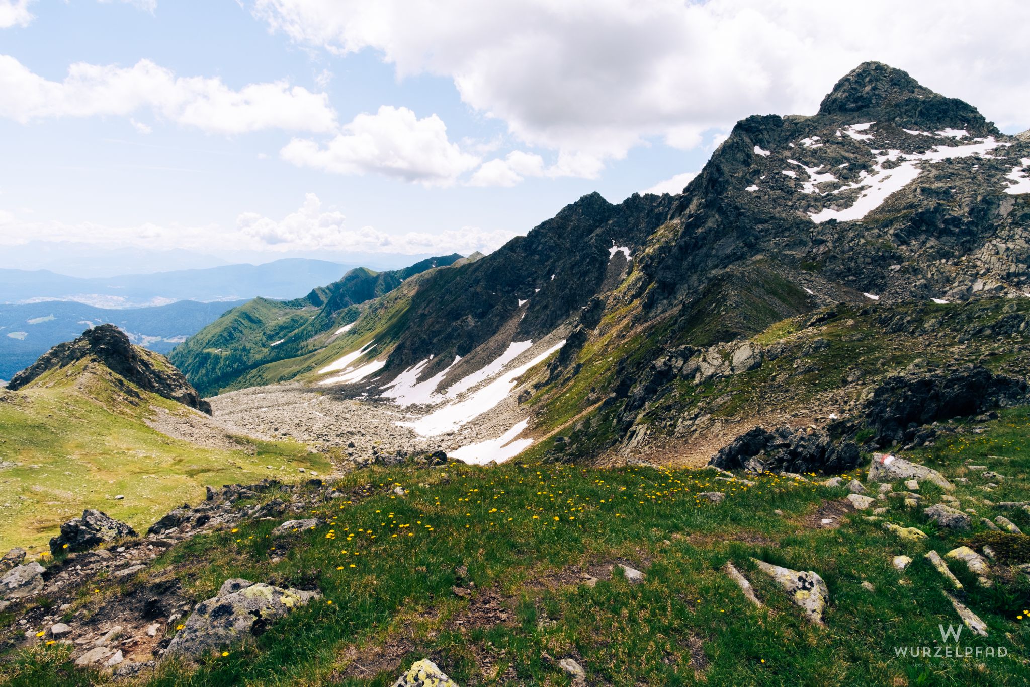 Der italienische Aufstiegsweg